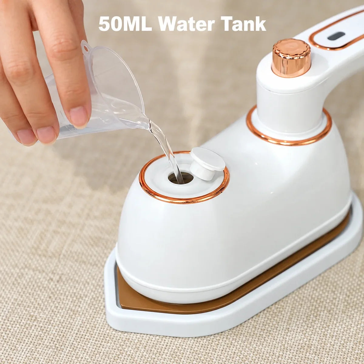Portable Folding Clothes Iron with 50ML Water Tank