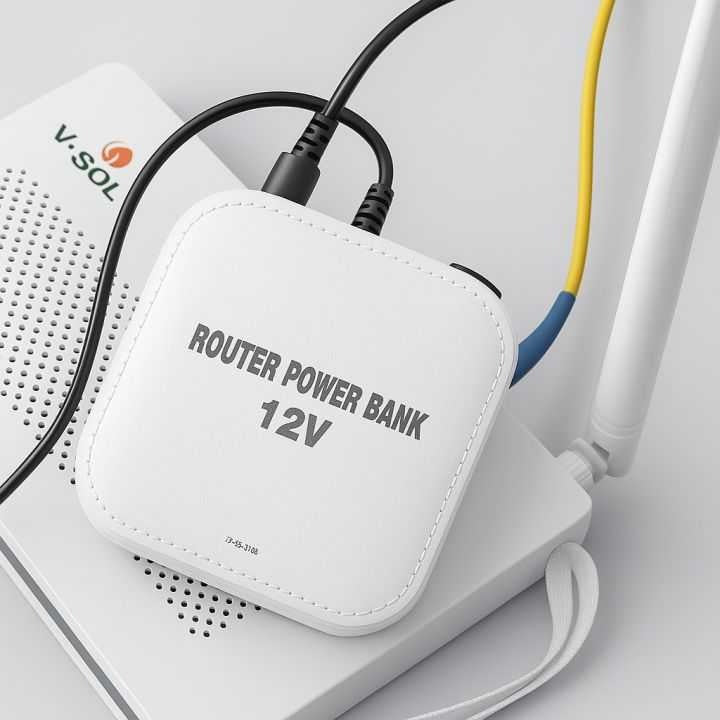 Universal Router Power Bank for WiFi Backup
