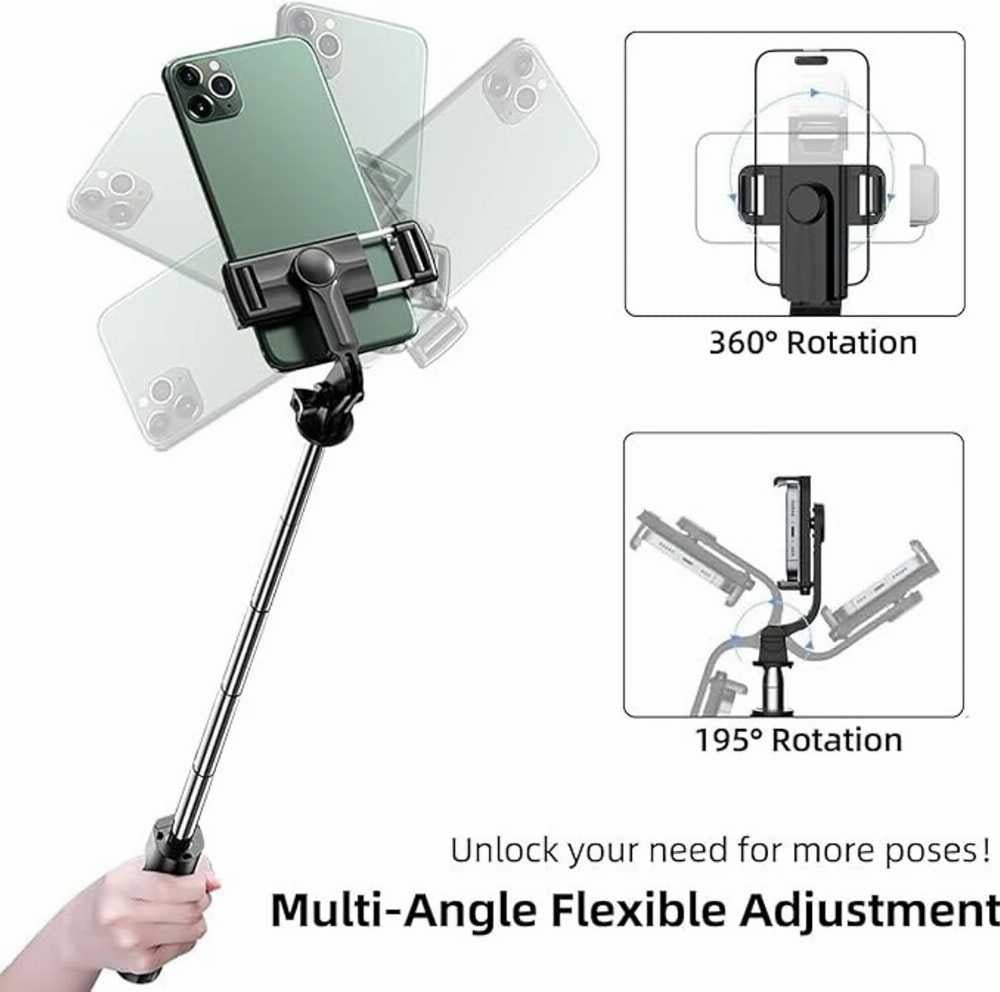 Q07 Bluetooth Selfie Stick Tripod with Remote