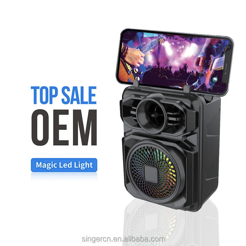Sing-e ZQS1361 Portable Karaoke Speaker with Mic