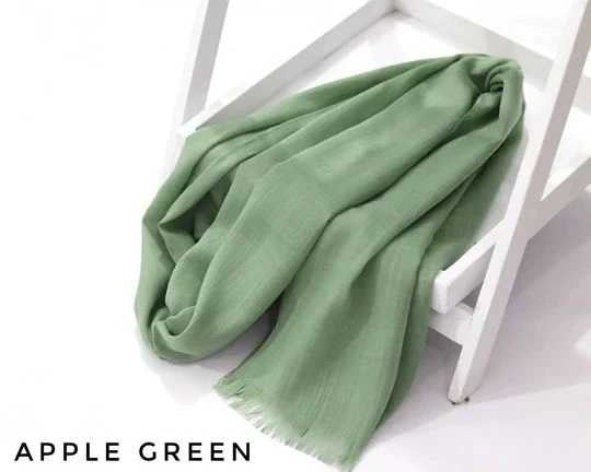 Turkish Lawn Hijab for Women – Non-See-Through, 72×30