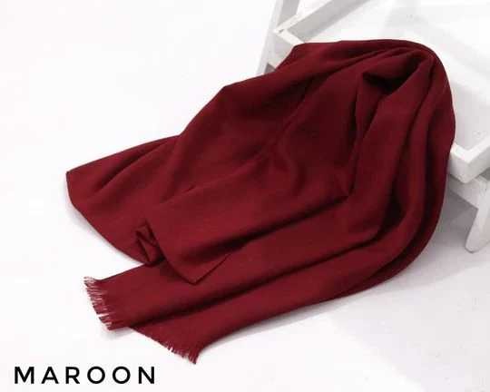 Turkish Lawn Hijab for Women – Non-See-Through, 72×30