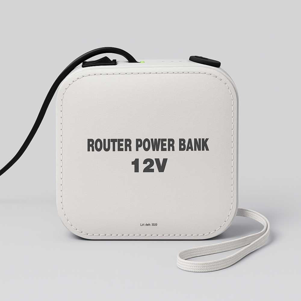 Universal Router Power Bank for WiFi Backup