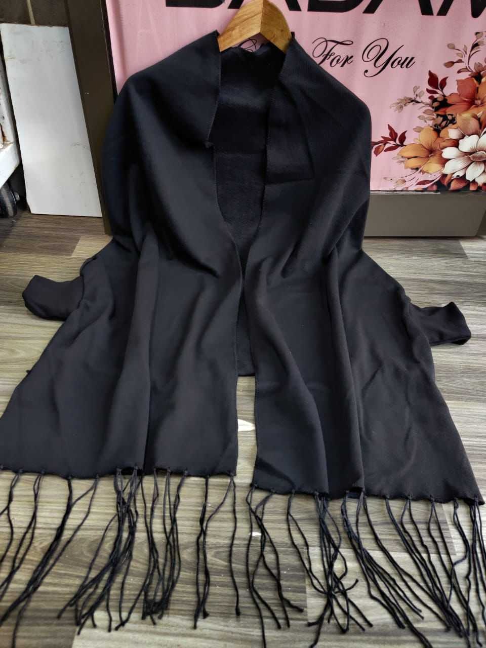 Women's Winter Fleece Shawl 36 Inch | Warm Winter Wrap